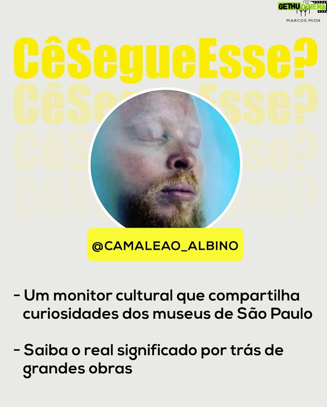 Marcos Mion Instagram - VOCÊ JÁ CONHECE ESSES PERFIS? ⤵️🤔🔍 💥Tainá Moser (@falailibras): você sabe o que é CODA? É uma palavra que identifica pessoas que são filhos de pais surdos - Children Of Deaf Adults - que é o caso dessa criadora de conteúdo. Ela conta que aprendeu Libras antes mesmo do português e em seu perfil, ensina a língua e também traz curiosidades, criando igualdade e inclusão. 💥 Hildon de Melo (camaleao_albino): ele é professor de filosofia, escritor e monitor cultural. Atualmente ele faz parte de um grupo chamado Parla, que organiza visitas nos principais museus de São Paulo. Ele posta diversos vídeos de suas monitorias em que explica detalhes de quadros e esculturas que vão te dar um contexto histórico único. 💥 Fil Felipe (@filfelipe): até quem não é sneakerhead vai curtir esse perfil! Aqui, esse colecionador de sneakers usa o seu talento na fotografia pra fazer belas fotos e composições, sempre colocando os mais incríveis modelos como protagonistas. Além das fotos, nas legendas você entende mais sobre os detalhes do sneaker em questão. Agora é a sua vez! Corre nos comentários pra indicar um perfil com até 250K de inscritos para aparecer nas próximas edições 👇