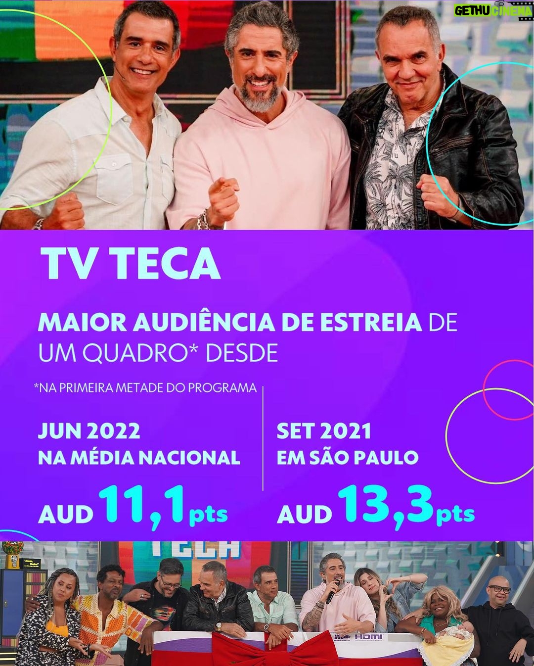 Marcos Mion Instagram - Trabalho com um time gigante de profissionais diariamente, o dia todo, para criar, produzir e levar entretenimento pro povo brasileiro! É uma sensação que não dá pra descrever ver tanta gente curtindo e não soltando da minha mão! 🙏🏻🙏🏻🙏🏻 Estúdios Globo