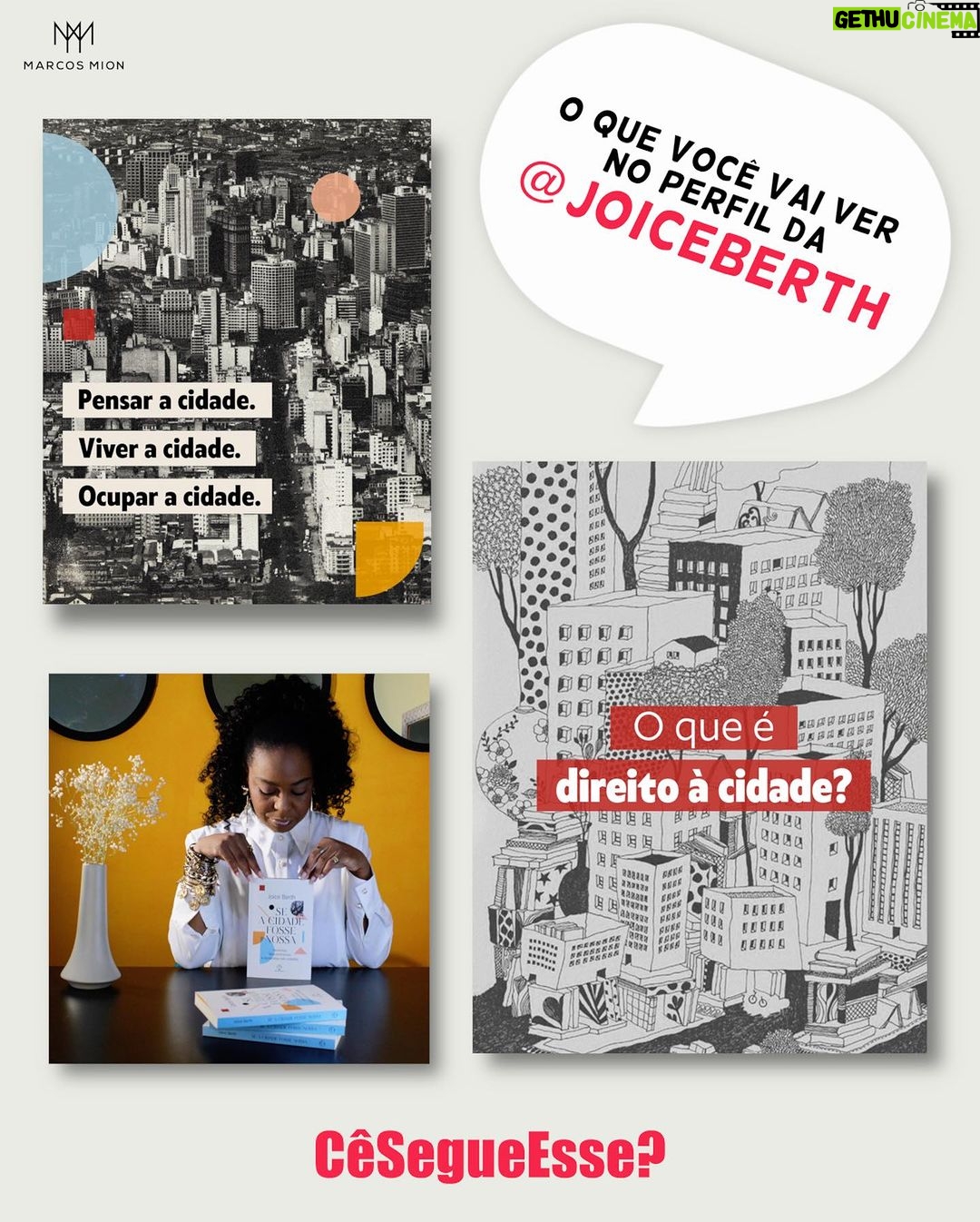 Marcos Mion Instagram - AQUI TEM PERFIS QUE VOCÊ PRECISA SEGUIR! ⤵️ Conheça mais os indicados deste #CeSegueEsse especial Dia da Consciência Negra: 💥 Joice Berth (@joiceberth): é arquiteta, urbanista, escritora e discute questões de raça, gênero, cultura e comportamento em suas redes sociais e nas palestras que realiza. Ela une seus conhecimentos para criar uma reflexão importante sobre os espaços urbanos e as cidades podem se tornar mais inclusivas. 💥 Gabriel Conrado (@eguapreto): um fisioterapeuta, mestre em ciências políticas e ativista digital de Belém que produz conteúdos sobre a realidade da negritude numa sociedade racista, sempre trazendo contexto histórico e colocando em pauta o debate sobre a luta antirracista. 💥 Rene Silva (@renesilva): É empresário, comunicador, ativista e fundador do jornal “Voz das Comunidades”. Se destacou por retratar a realidade da favela e atualmente é considerado um dos negros mais influentes do mundo pela Mipad (Most Influential People of African Descent) e, nesse ano, foi o único brasileiro na lista dos jovens líderes da revista Time. Vamos seguir essa corrente de indicações marcando nos comentários um perfil que você curte, com até 250K de inscritos!
