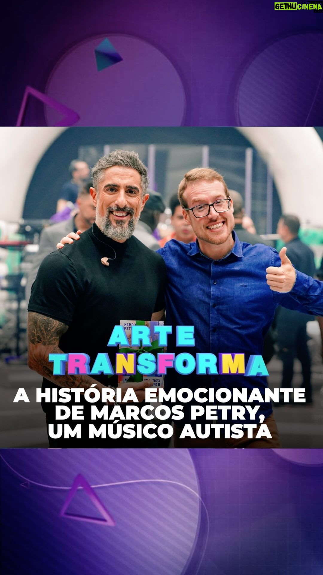 Marcos Mion - 467K Likes - SE ISSO NÃO TE INSPIRAR … nada mais vai. Sério.
Essa semana vcs vão conhecer o @omarcospetry . Ele é muito conhecido na comunidade autista, mas tá na hora do Brasil inteiro conhecer sua história e seu talento. Sua arte.
Por trás de toda história vitoriosa no autismo tem uma mãe, um pai ou um responsável que se entrega de alma e se dedica para o desenvolvimento dito impossível daquela pessoa. Que honra conhecer a família Petry. Eles são inspiração pura.
Entenda a dificuldade que foi para o Marcos aprender a tocar violão e o quanto é difícil até hoje e pense sobre o quanto vc se dedica para superar suas dificuldades para realizar seus sonhos e vontades.
“Caldeirão informa: a Arte Transforma” é o novo quadro do meu programa que foi inspirado na apresentação memorável que o Romeozão fez no programa especial de Natal dançando Elvis.
Eu vi como aquela apresentação mudou a vida dele e resolvemos abrir espaço para todos artistas PCDs viverem a mesma experiência de serem reconhecidos como grandes artistas no palco da maior emissora de tv da América Latina!
VAMOS SEGUIR ELE? @omarcospetry
