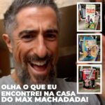 Marcos Mion Instagram - ISSO VOCÊ NÃO PODERIA IMAGINAR! . Cinema é feito nos mínimos detalhes! A produção de arte cria os mundos dos personagens com perfeição. A maioria das coisas nem aparecem no ar, mas são esses detalhes que fazem a vida daquelas pessoas passar a existir. Entrei pela primeira vez hoje na casa do meu personagem, Max Machadada, campeão mundial de #MMA e olha tudo que encontrei! 🤯