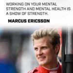 Marcus Ericsson Instagram - @ericsson_marcus sheds light on mental health awareness and how one of his coaches, Stig Wiklund, has helped him create a positive mindset on his life and career. 🔗 Link to the full story in bio. #INDYCAR // #WorldMentalHealthDay