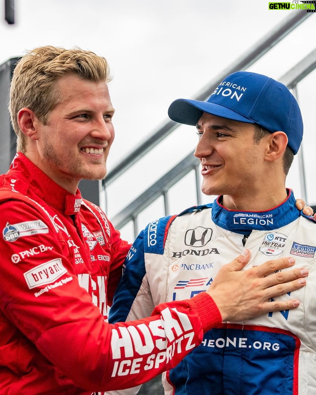 Marcus Ericsson - 5.9K Likes - P7 at the 🏁 @portlandinternationalraceway . Decent result after a hard fought race. Big congrats to @alexpalou and @chipganassiracing on the title 🙌🏻💯. Couldn’t be a more deserving champion. Let’s finish off the season strong next weekend in Laguna Seca 💪🏻 #ME8 #INDYCAR