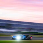 Marcus Ericsson Instagram - First laps of 2024 ✅ Love driving the @acura @wtrandretti spaceship 🚀 and driving it into the sunset is 💯🌅 #Daytona #Rolex24 @hondaracing_us 📸 @jameypricephoto Dayona International Speedway