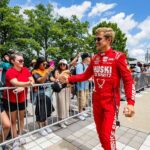 Marcus Ericsson Instagram - P17➡️P10 in yesterdays race at @indianapolismotorspeedway . Did some good overtakes and felt like we had pace for more. But difficult to make it to the front when starting so far back on this track. Congrats @scottdixon9 on the W 👏🏻👑 #ME8 #INDYCAR @huskiicespritz @chipganassiracing @hondaracing_hpd Indianapolis Motor Speedway
