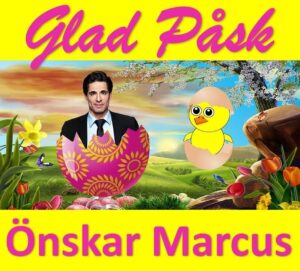 Marcus Oscarsson Instagram - 💛 🐣 GLAD PÅSK 🐣 💛 
Jag hoppas att ni alla får en skön och avkopplande påskhelg med nära & kära, Janssons frestelse, lax, påskgodis och många ägg. 
Jag har påskledigt i morgon lördag men är tillbaka i TV4 nästa lördag 15 april med Marcus Svarar & Förklarar som vanligt (och redan på onsdag morgon runt 7-snåret).
Ha en underbar påskhelg! 🥚🐔🥚