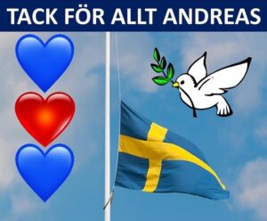 Marcus Oscarsson Instagram - POLISMAN ANDREAS DANMAN –  TACK FÖR ALLA DINA INSATSER FÖR SVERIGE

Vi många miljoner över hela Sverige som tänker på polisen Andreas Danman som mördades i Göteborg i somras och som idag förts till sista vilan. Snäll, glad, ärlig och omtänksam är ord som kollegorna beskrivit honom med.

Vi tänker på familjen, anhöriga, släkt, vänner och inte minst på alla poliskollegor runt om i Sverige samt alla andra som sörjer honom i dag. 

💙 Sveriges poliser gör ovärderliga insatser för vårt land varje dag, dygnet runt, året om och en av alla som försvarat oss och som är guld värda är Andreas - Andreas Danman.

❤ Vi kommer aldrig att glömma dina insatser för Sverige. Tack för allt.