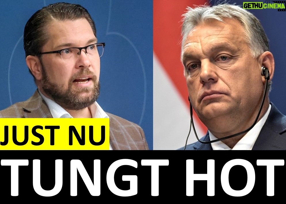 Marcus Oscarsson Instagram - JUST NU: SD GÅR UT MED TUNGT HOT – KOPPLAT TILL VIKTOR ORBAN ✅ Läs genom att klicka på mitt namn ovanför bilden och sen den blå länken.⁣⁣⁣⁣⁣⁣⁣⁣⁣⁣⁣⁣⁣⁣⁣ ✅ Eller gå direkt in på marcusoscarsson.se