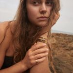 Margo Hayes Instagram - I’m so honored to be a part of the new #GemDior campaign. 💎Thank you to my @dior family for making me feel like the little mermaid I am! 🧜🏼‍♀️ I so enjoyed this project. 🤍 It felt so special to shoot such a raw campaign like this: no glam, just me in my two favorite elements. 🪨🌊🪢 Thank you to @_brettwarren_ for capturing these moments. It was such a pleasure to shoot with you. What a treat it was to model these extraordinary pieces by @VictoiredeCastellane 💎