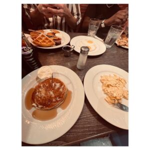 Margo Hayes Instagram - pt.2 chi-town in color 💛 grateful 💛 friends, fries, flowers, flights and a lil fashion💛