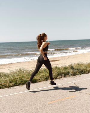 Margo Hayes Instagram - #ad I'm someone who feels healthiest when I can get in my 10k steps a day. With my Fitbit, I can easily track my progress throughout the day and the week. When I haven’t been as active as I could be, my @Fitbit alerts me with reminders to get out there and move! #FitbitByGoogle 
Photos by: @gdshoots