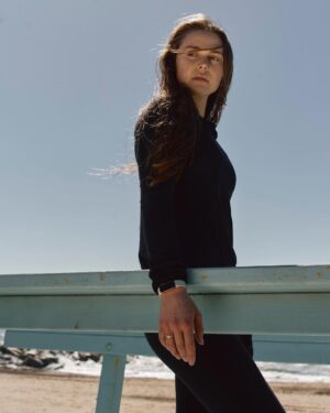 Margo Hayes Instagram - #ad I'm someone who feels healthiest when I can get in my 10k steps a day. With my Fitbit, I can easily track my progress throughout the day and the week. When I haven’t been as active as I could be, my @Fitbit alerts me with reminders to get out there and move! #FitbitByGoogle 
Photos by: @gdshoots