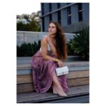 Margo Hayes Instagram – It was a pleasure to attend the Dior GREY ZONE pop-up gallery opening. Merci @dior @diorbeauty 🤍🐺💜#diorgris #dareingrisdior 
images by the talented @anoukklapp 🫶🏽