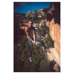 Margo Hayes Instagram - Once upon a time in Siurana, 6 years ago today, just after my 19th birthday, I climbed La Rambla. I could not have foreseen how this moment would affect my climbing, my career, and my life. Both the sweet and the sour that followed this send, I had never anticipated. The lessons that this ascent has taught me have been invaluable. I am forever grateful for it all, because the good times and the tough each had some unique wisdom to offer me and have helped create me into the woman I am today. Thank you, La Rambla. ♡︎ 👼🏼
.
Pc: @honngy ✩
.
@thenorthface @thenorthface_climb @frictionlabs @lasportivana @lasportivagram @petzl_official