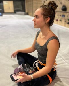 Margo Hayes Instagram - #ad I am often asked what I do to calm down my nerves when I am climbing or trying to perform. For me, breathwork and meditation has been a very useful tool that I continue to learn about and try to incorporate into my practice. I’ve been wearing my @Fitbit Luxe and tracking my mindfulness sessions in the Fitbit app to stay on track, it’s a good day-to-day reminder to slow down when life gets busy. #FitbitByGoogle