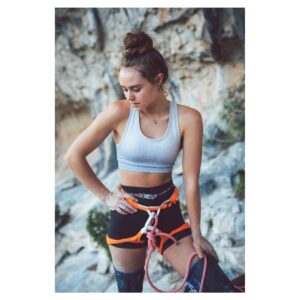 Margo Hayes Instagram - calm + patient 🤍
Something we don’t talk about enough in sports is the fact that the peaks in our performances are just the tip of the iceberg. There’s so much work that goes on behind the scenes. Just a reminder to everyone to celebrate your own little wins —the progress you make while doing the work in the dark. It can be hard to recognize the success that isn’t reflected yet in performances that others see and praise. We don’t celebrate our hard work enough, until it’s actually tangible by means of a hard ascent or a competition win. Be proud of the things others don’t even see. And to the haters who are inevitably always out there judging others, focus on your own growth. I’m taking care of mine. 🤍
.
@thenorthface @thenorthface_climb @petzl_official @lasportivana @frictionlabs 
.
pic honngy