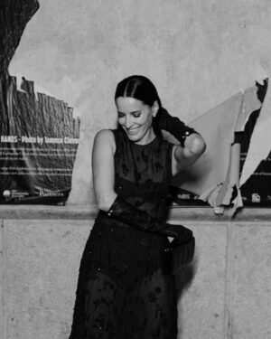 Maria João Bastos Instagram - Last night on my way to the GQ MOTY Awards 2023 ⭐️ in this stunning Dior! 

@dior 🤍 The beginning of a love story 

@nanabenjamin_makeupartist 
@madmoisellehairstylist  @griffehairstyle 

@thisisluvin 
@artistglobalmanagement 

@prpressclub 

@gqportugal