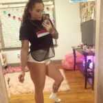 Maria Spiro Instagram - I’ve been using this quarantine as a time to learn about myself. The person I was before the world told me who I should be. My life has been nothing but insane for the last 5 years. Over that time, I started to forgot who I really am and what I stand for. Chasing a dream is not a short sprint, it’s a long distance race. It takes a million different things to be successful. Most of those things can be taught and trained. although; there is one secret ingredient. Something you either have or you don’t.. and that’s Heart. Heart to keep going when life is tearing you apart. Heart to know that you WILL make it. Enough Heart to know that the most tiring climbs lead to the best views. 🚀❤️