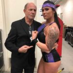 Maria Spiro Instagram - One of the only men I’m nice to 🤗 #ROH #FinalBattle