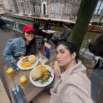 Maria Venture Instagram - 1º dia em Amsterdam com a minha gata 🫶🏻🍁 Amsterdam, Netherlands