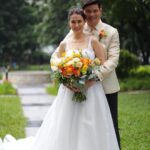 Marian Rivera Instagram - Happy 9th Wedding Anniversary to our real-life John and Mary, Dingdong Dantes and Marian Rivera! 💚⏪ Be part of their great love story in #RewindMMFF—NOW SHOWING in MORE CINEMAS NATIONWIDE! 📷 Marvin Cawis #RewindNowShowing #MMFF2023