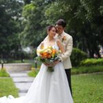 Marian Rivera Instagram - Happy 9th Wedding Anniversary to our real-life John and Mary, Dingdong Dantes and Marian Rivera! 💚⏪ Be part of their great love story in #RewindMMFF—NOW SHOWING in MORE CINEMAS NATIONWIDE! 📷 Marvin Cawis #RewindNowShowing #MMFF2023