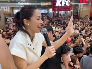 Marian Rivera Instagram - DAMANG DAMA NAMIN ANG GREATEST LOVE NIYO, PAMPANGA! 💚💚🔥🔥

Maraming salamat sa patuloy niyong suporta at pagmamahal sa #RewindMMFF! DAY 5 na at parami na nang parami ang nakararanas ng #TheRewindEffect! ⌛️⏪

#RewindNowShowing in MORE CINEMAS NATIONWIDE! #MMFF2023
