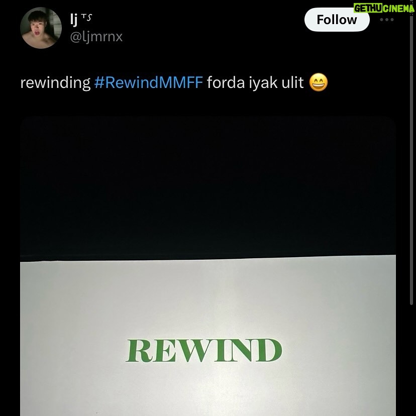 Marian Rivera Instagram - THANK LODS ITβS FRIDAY & MORE CINEMAS PA TODAY! ππΌπ Dininig ni Lods ang wish natin! Mag-REWIND na ulit this weekend bago matapos ang taon! βοΈβͺ #RewindNowShowing in MORE CINEMAS NATIONWIDE! #RewindMMFF #MMFF2023