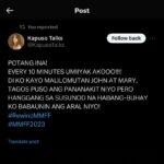 Marian Rivera Instagram - SOMETIMES, ALL WE NEED IS A GOOD CRY! #TheRewindEffect 😭🫂 Be grateful sa bawat chance na kasama ang greatest love. Kaya sulitin ang moments with them ngayong holiday season. Sama-samang mag-REWIND sa sinehan today! 💚⏪ #RewindNowShowing in cinemas nationwide! #RewindMMFF #MMFF2023