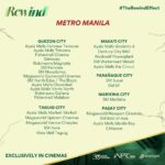 Marian Rivera Instagram - #TheRewindEffect is all over the Philippines! MORE CINEMAS TODAY dahil ginusto niyo ‘to! 🥹💚 Nakapag-Rewind ka na ba? This holiday season, mag-REWIND na with your greatest love! ⏪ 📣 Caution: Expect long lines; you can book your tickets online! Also, ihanda ang puso, maghanap ng karamay, at magbaon ng maraming pamunas ng luha. 🤧 #RewindMMFF NOW SHOWING in cinemas NATIONWIDE! #MMFF2023 #RewindNowShowing