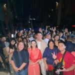 Marian Rivera Instagram - Mainit ang FIRST DAY NG #MMFF2023 sa SM Megamall! 🔥🔥💚💚 Maraming salamat sa pagpapadama ng greatest love niyo para sa #RewindMMFF ngayong Pasko! 🤗🎄⏪ #RewindNowShowing in cinemas nationwide! #MMFF2023