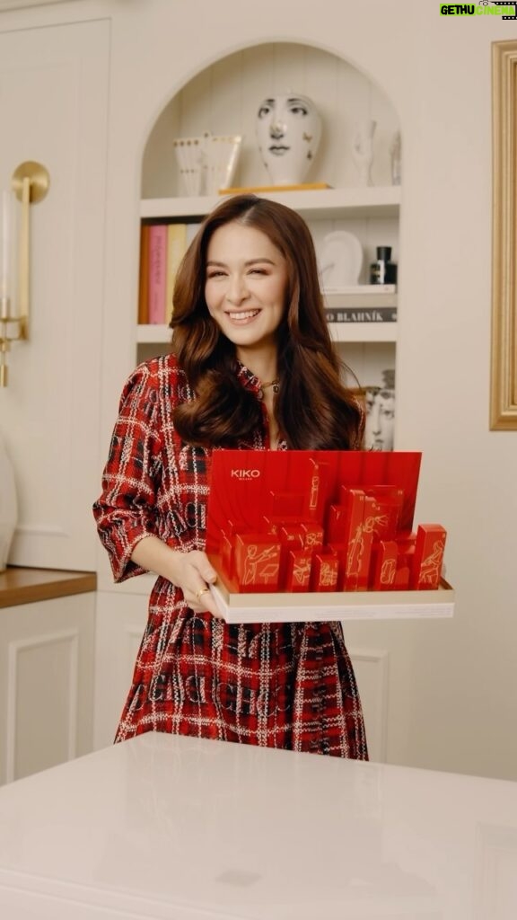 Marian Rivera Instagram - Unwrapping joy and beauty one day at a time with the enchanting KIKO Holiday Premiere Advent Calendar! #KIKOHolidayPremiere