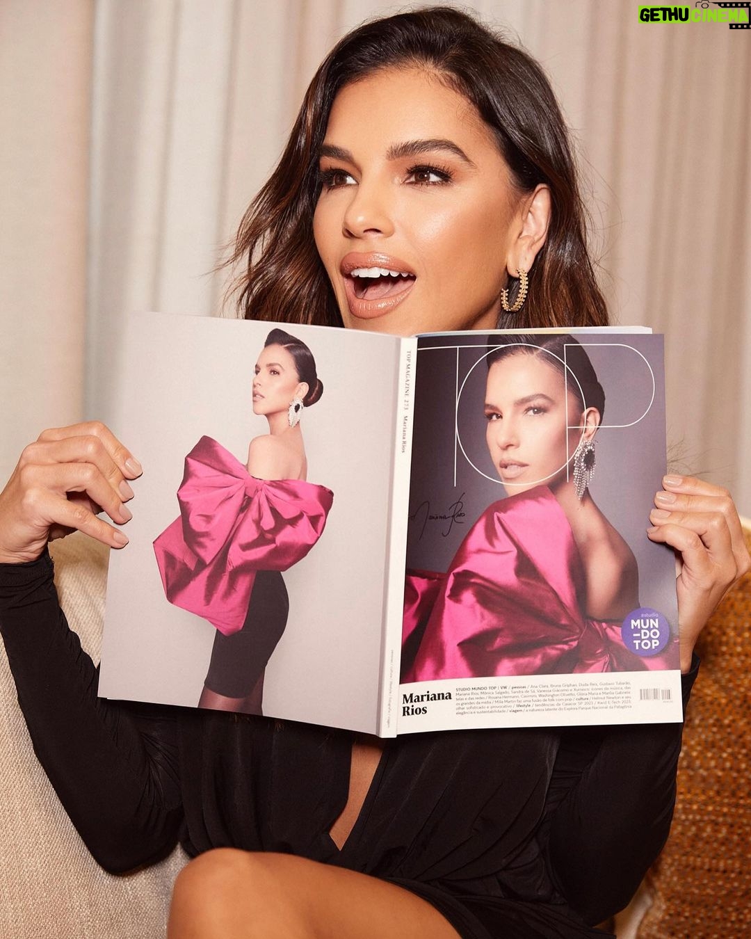 Mariana Rios Instagram - Toda bonitinha na capa da @topmagazine ❤️