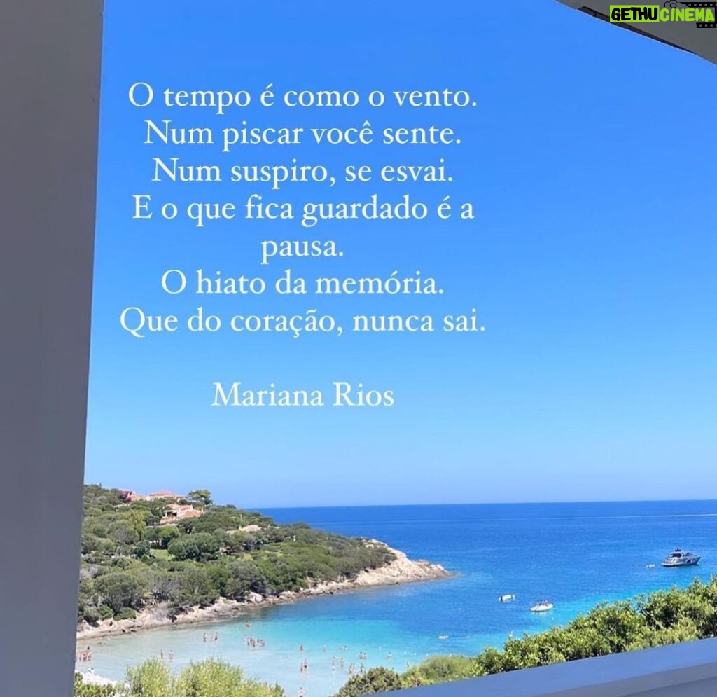 Mariana Rios Instagram - 🍀☀️❤️ Porto Cervo, Costa Smeralda - Sardinia, Italy