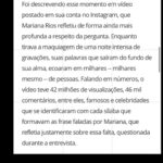 Mariana Rios Instagram - Para @glamourbrasil 🖤
