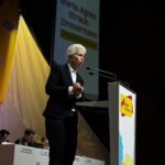 Marie-Agnes Strack-Zimmermann Instagram - Am Wochenende war ich zu Gast beim Bundeskongress der @jungeliberale in Weimar. Die JuLis sind der Motor unserer liberalen Familie. Unbequem, kritisch, aber konstruktiv und mit einer Arbeit von unschätzbarem Wert. Die konstruktive Kritik ist nötig - denn meine Generation macht auch Politik für unsere Kinder und Enkel. Das dürfen wir nie aus den Augen verlieren. Ich danke den #JuLis für Ihren klaren liberalen Kompass, für Ihre Unterstützung meiner und unserer Arbeit für eine liberale Außen- und Sicherheitspolitik und für die klare Stimme für ein starkes #Europa und gegen die Terroristen und Despoten der Hamas, in Russland und der Welt. 📸: @milena.rgw | @finn_flebbe | @julismv Weimar, Germany