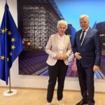 Marie-Agnes Strack-Zimmermann Instagram – Es war mir eine Freude, in Brüssel mit EU-Kommissar Didier Reynders zusammenzukommen, um mich über die politischen Prioritäten in den Bereichen Rechtsstaatlichkeit und Außenpolitik auszutauschen. Ein einiges und wehrhaftes Europa ist angesichts der aktuellen Krisen wichtiger denn je. Ich freue mich auf die Fortsetzung unserer Zusammenarbeit. 🇪🇺 Berlaymont – European Commission