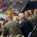 Marie-Agnes Strack-Zimmermann Instagram - Die @invictusgames2023 sind Geschichte - es waren wunderbare Spiele. Meine Bewunderung für die Athletinnen und Athleten und unsere gastfreundliche Stadt Düsseldorf ist groß. Lasst uns die Anliegen unserer #Veteranen unterstützen und ihre Geschichten in die Politik tragen. Der Dank geht an das großartige Organisationsteam der Bundeswehr und der Stadt Düsseldorf sowie Prinz Harry. Ich freue mich schon auf die Invictus Games 2025 in Vancouver! #InvictusGames #Düsseldorf #Veteranen MERKUR SPIEL-ARENA