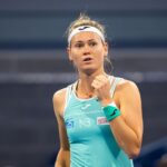 Marie Bouzková Instagram - Round 3 @usopen for the first timee🥰🙏🏼🐬 USTA Billie Jean King National Tennis Center