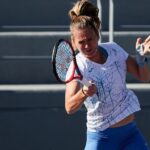 Marie Bouzková Instagram - Hola Guadalajara!🥰 So excited to be back🙏🏼 Nos vemos mañana🎾🐬 @gdlopen GDL Open