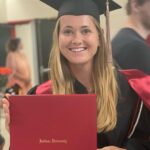 Marie Bouzková Instagram - Class of 2022!!❤️🎓 I would like to thank @iueast and @wta for providing the opportunity to complete my business degree completely online as it has been one of my life goals. It felt very special to spend the day on campus and also take part in the Commencement Ceremony. I am proud to be a Red Wolf! Indiana University East