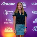 Marie Bouzková Instagram - Hola Guadalajara!🥰 So excited to be back🙏🏼 Nos vemos mañana🎾🐬 @gdlopen GDL Open