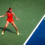 Marie Bouzková Instagram - It’s always so fun playing in Cincy🔥 @cincytennis Thank you for your support!🤗 Time to recover now🍀🐬
