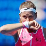 Marie Bouzková Instagram - Domaa🤗 Playing at home @tennispragueopen 😍🍀 Děkuju za fandění, byli jste supr🥰🐬 @sportpics.cz #pavellebeda TK Sparta Praha