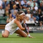 Marie Bouzková Instagram - Pictures can’t explain all the joy and emotions I felt this @wimbledon . I will never forget a second of it and will work hard to keep moving forward💪🏼 Thank you for your nice messages all this time🤗🙏🏼 Time to rest a bit and then we continue on hard courts!🐬 All England Lawn Tennis and Croquet Club