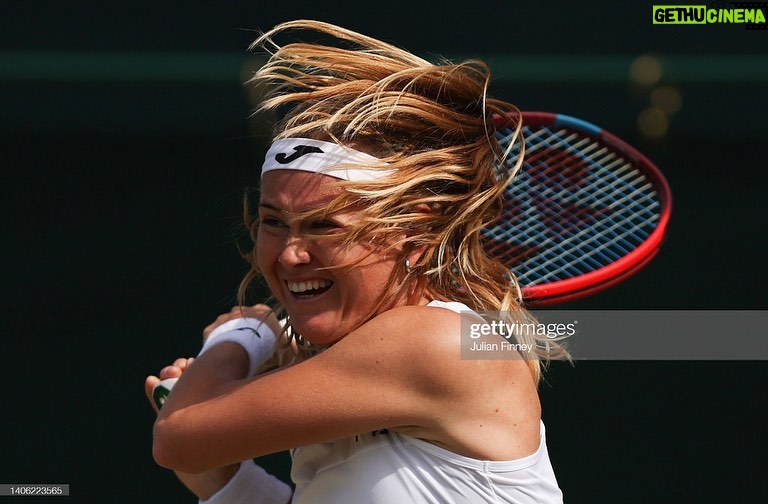 Marie Bouzková Instagram - Thank you for your support🥰🐬 See you soon on a special Sunday🍓 @wimbledon All England Lawn Tennis and Croquet Club