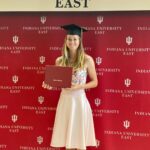 Marie Bouzková Instagram - Class of 2022!!❤️🎓 I would like to thank @iueast and @wta for providing the opportunity to complete my business degree completely online as it has been one of my life goals. It felt very special to spend the day on campus and also take part in the Commencement Ceremony. I am proud to be a Red Wolf! Indiana University East