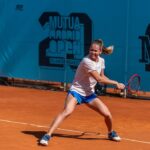 Marie Bouzková Instagram - All smiles in Madrid🫶🏼🍀🐬 @mutuamadridopen @alvarodiaz.photo Madrid, Spain