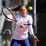 Marie Bouzková Instagram - @billiejeankingcup week at home🥰🇨🇿 Zítra jdeme na to!🎾 #pavellebeda @sportpics.cz I. ČLTK Praha