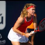 Marie Bouzková Instagram - Excited to be moving on😇🔥🐬 @miamiopen 📸 @tlaenpix @jimmie48tennis Hard Rock Stadium